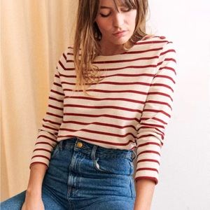 Sezane COLETTE MARINIÈRE sweater XS LIKE NEW